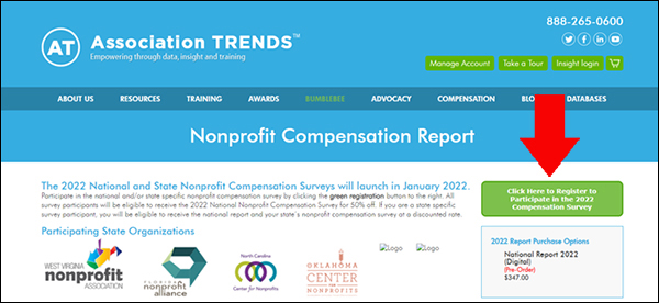 Nonprofit Compensation Survey homepage